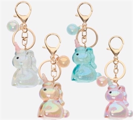 Equipage Glitter Nøglering - Flere farver